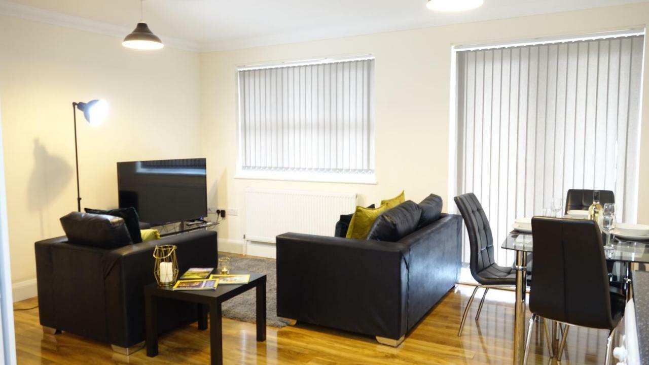 Apartmán Luxury 2 Bed 2 Bath - Free Parking - 5Min To Airport - Sleeps 6 Ashford  Exteriér fotografie